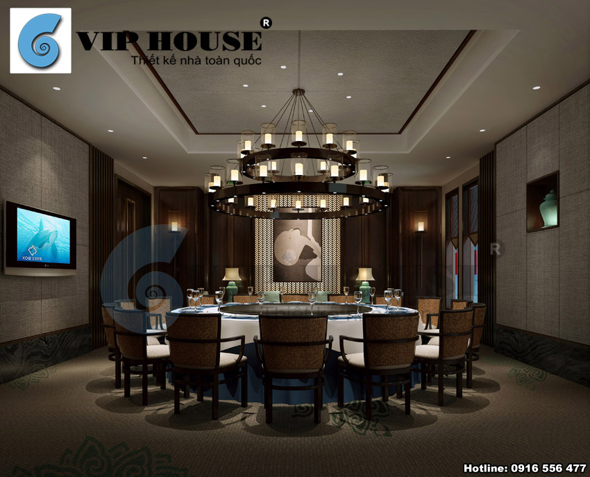 Thiết kế nội thất khách sạn mini phong cách Á Đông sang trọng 